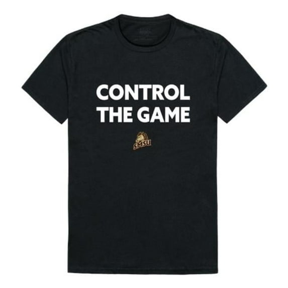 Southwest Minnesota State University Mustangs CTG T-Shirt, Black - Medium