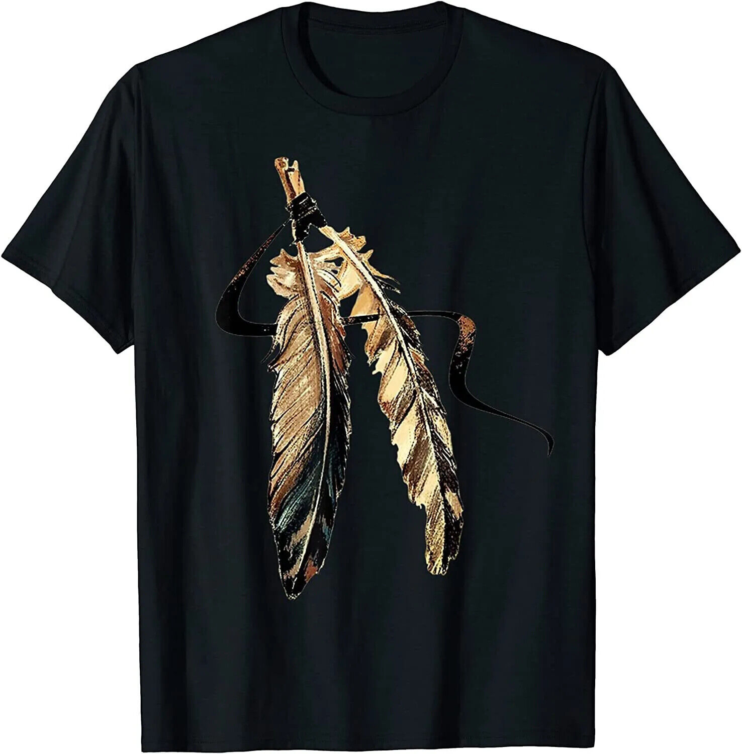 Southwest Native American Indian Tribal Color Feather T-Shirt - Walmart.com