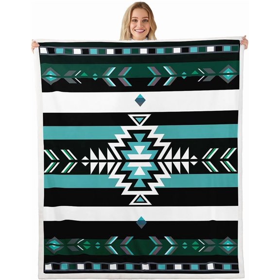 Southwest Native Southwestern Throw Blanket Boys Girls Kids 30" x 40"