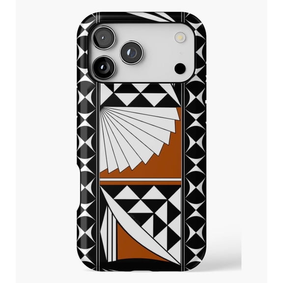 Southwest Native Sunrise on Darks M3041, Protective Case for iPhone 17 16 15 14 13 12 11 Pro Max – Modern Unisex Style