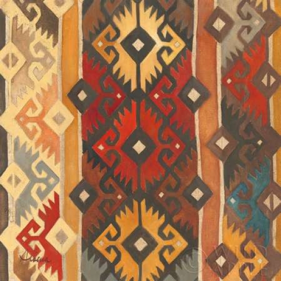 Southwest Pattern II Canvas Art - Albena Hristova (24 x 24)
