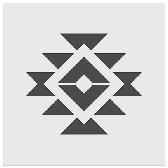Southwest Pattern Shape DIY Cookie Wall Craft Stencil - 11.5 Inch