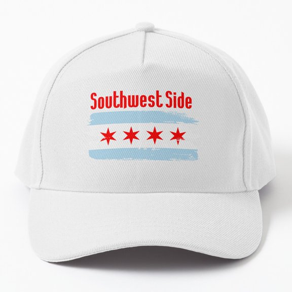 Southwest Side Chicago Baseball Hat, Illinois Neighborhood Location Graphic Design, Classic Cap