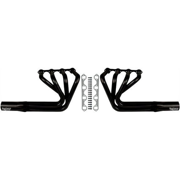 Southwest Speed Black T-Bucket Fenderless Roadster Headers For Small Block Ford Engines,260 289 302 351 Windsor Ford Gt40P Heads,32 Ford Model A