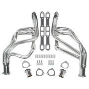 Southwest Speed Chrome Plated Long Tube Headers For 66-74 Mopar 383-440 Big Block,Dodge Charger,Challenger,Plymouth Cuda