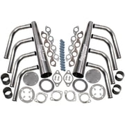 Southwest Speed Weld-Together Lake Style Header Kit With 3 1/2" Mega-Phone Collectors For Big Block Chevy 366-502 Engines,Street Rod,Hot,Rat