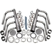 Southwest Speed Weld-Together Lake Style Header Kit With 4" Mega-Phone Collectors For Big Block Chevy 366-502 Engines,Street Rod,Hot,Rat