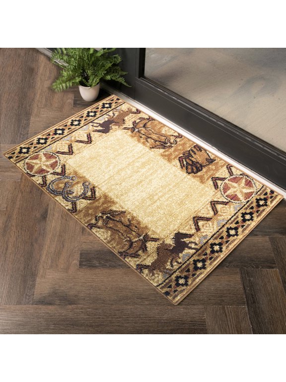 Southwest Style Rug - 24 in. x 36 in. Adds Style to Your Space