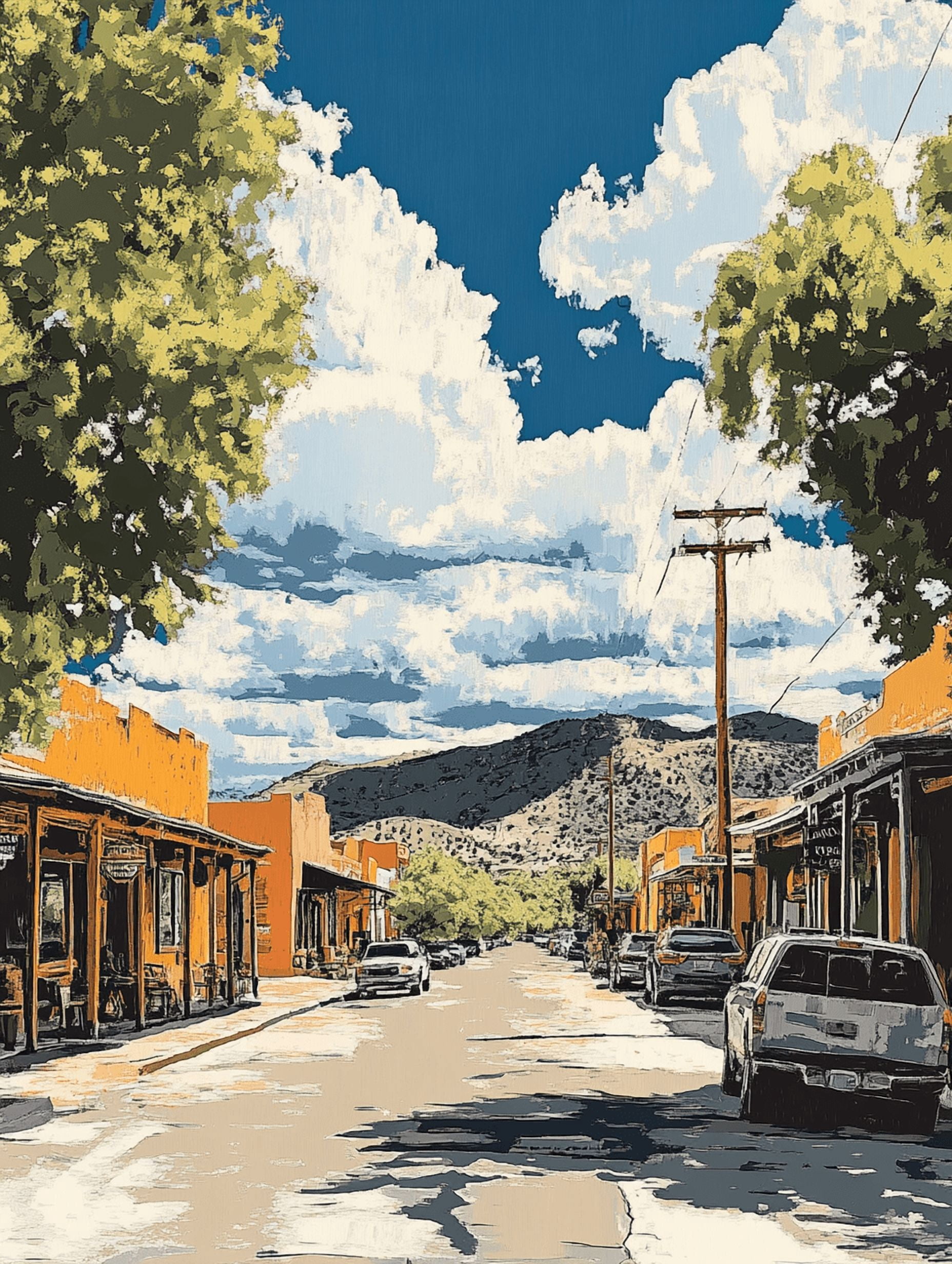 Town for the films Artworks from \