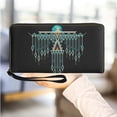 thumbnail image 1 of Southwest Tribal Style Print Casual Zipper Wallet Multi Card Storage High Quality Ph Bag Travel Girls Coin Pouch, 1 of 7