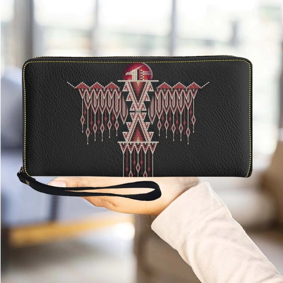 Southwest Tribal Style Print Casual Zipper Wallet Multi Card Storage High Quality Ph Bag Travel Girls Coin Pouch