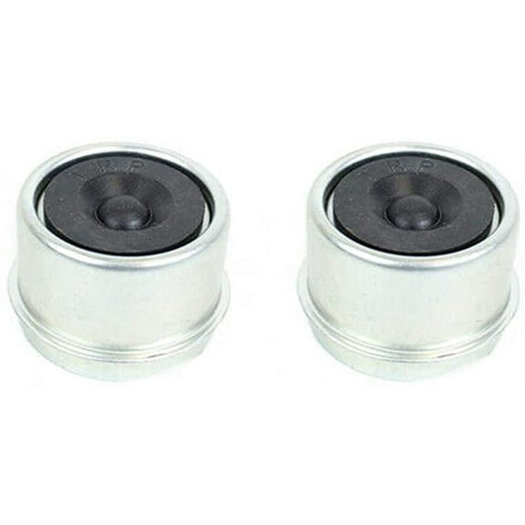 Southwest Wheel 2-Pack 1.98" Grease Dust Cap w/Plug for EZ Lube 2,000/3,500 lbs. Trailer Axle