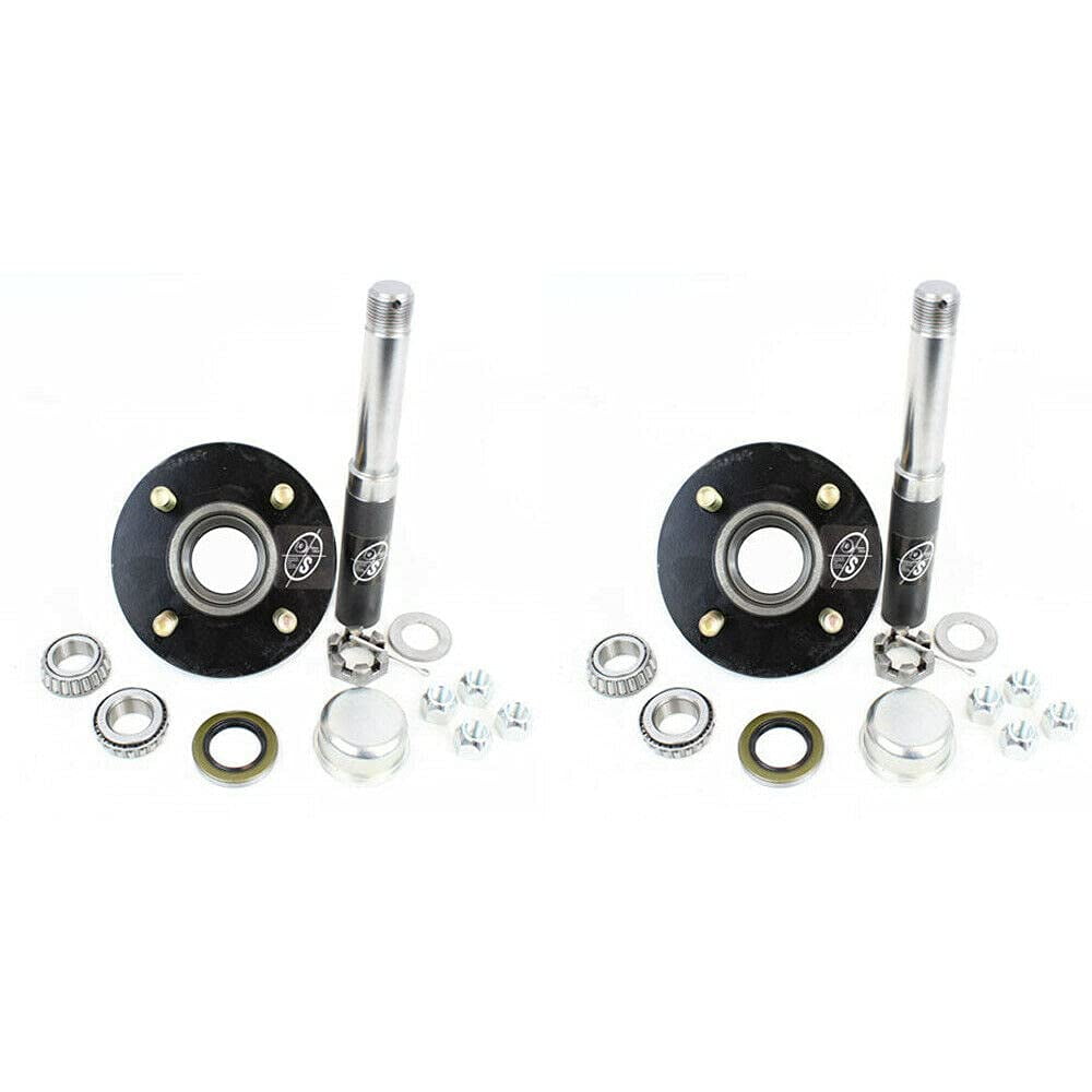 Southwest Wheel 2-Pack 2,000 lbs Trailer Axle Spindle with 4-4