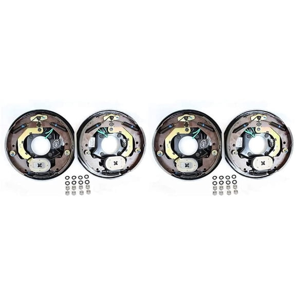 Southwest Wheel 2-Pack (2LH & 2RH) 10" X 2-1/4" TruRyde Trailer Electric Brake Assembly