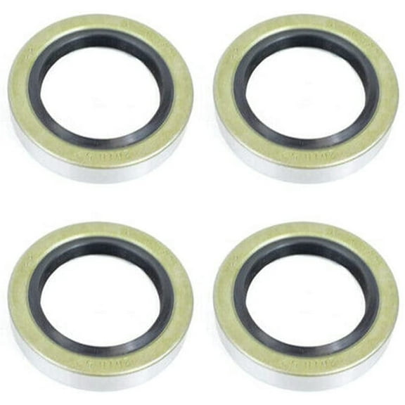 Southwest Wheel 4-Pack Trailer Hub Grease Seals 3500 lbs. Axle 1.719" x 2.561"