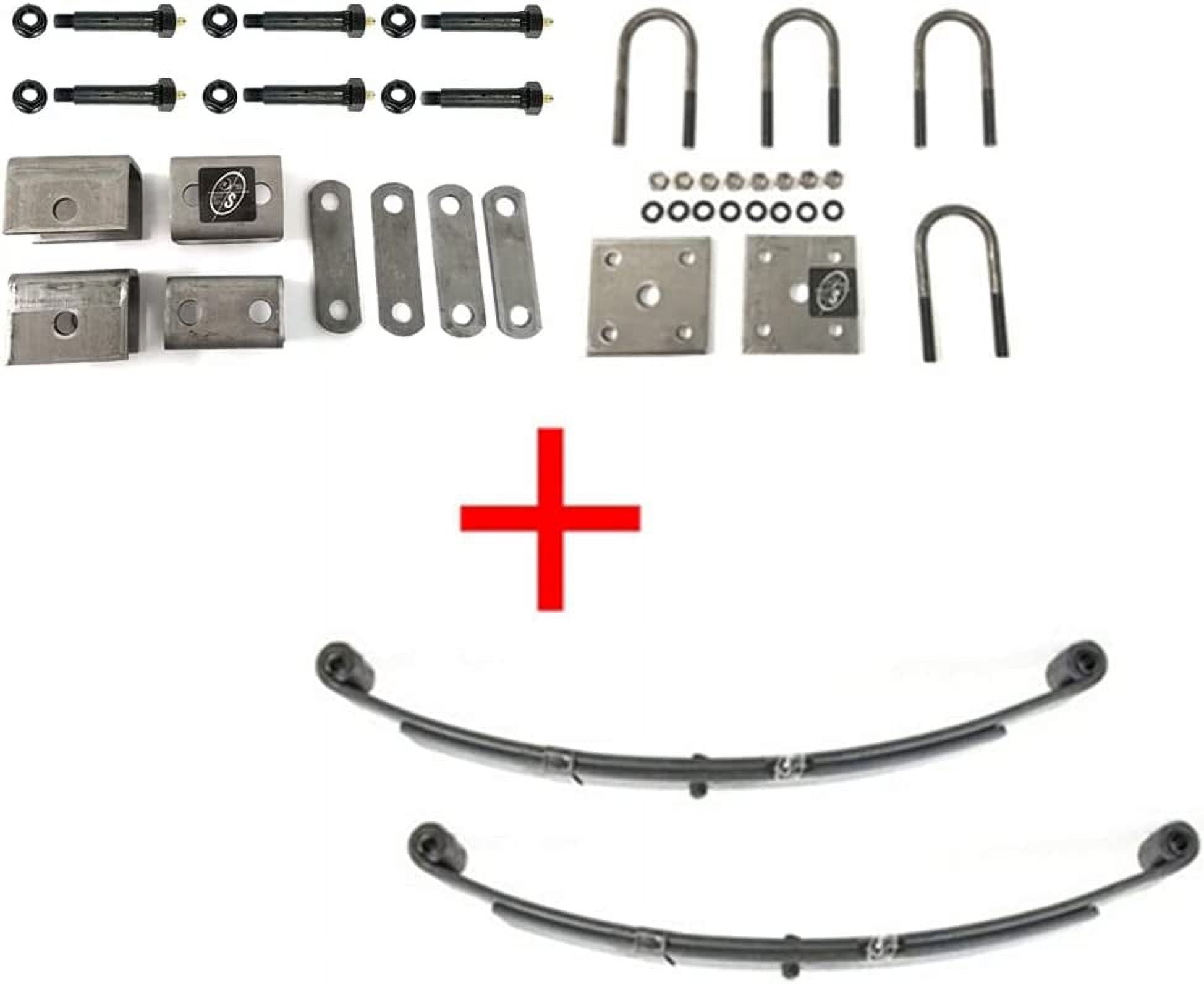 Southwest Wheel Greaseable 2,000 lbs. Trailer Axle Suspension Kit Incl ...