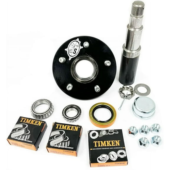 Southwest Wheel Pro R30484X 84 Spindle & 5-4.5" Bolt Circle Trailer Hub Kit