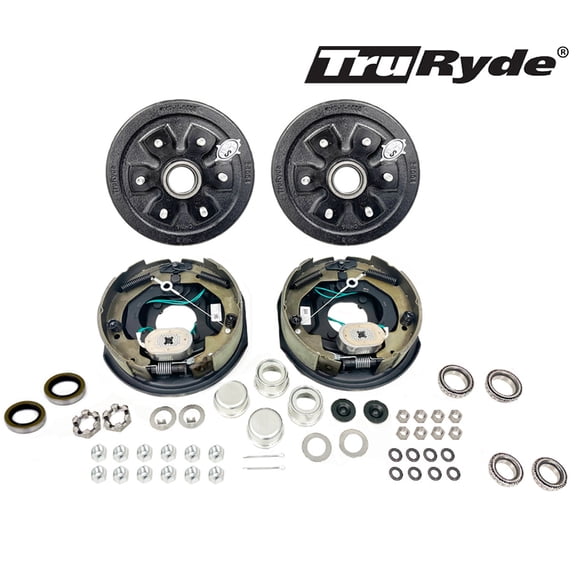 Southwest Wheel Self Adjusting Electric Brake Kit for 3,500 lbs. Trailer Axle, 6-5.5"