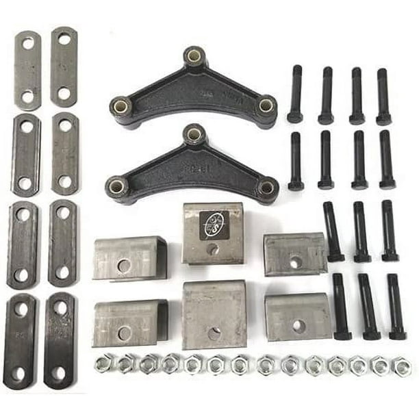 Southwest Wheel Tandem Trailer Axle Hanger Kit for Double Eye Trailer