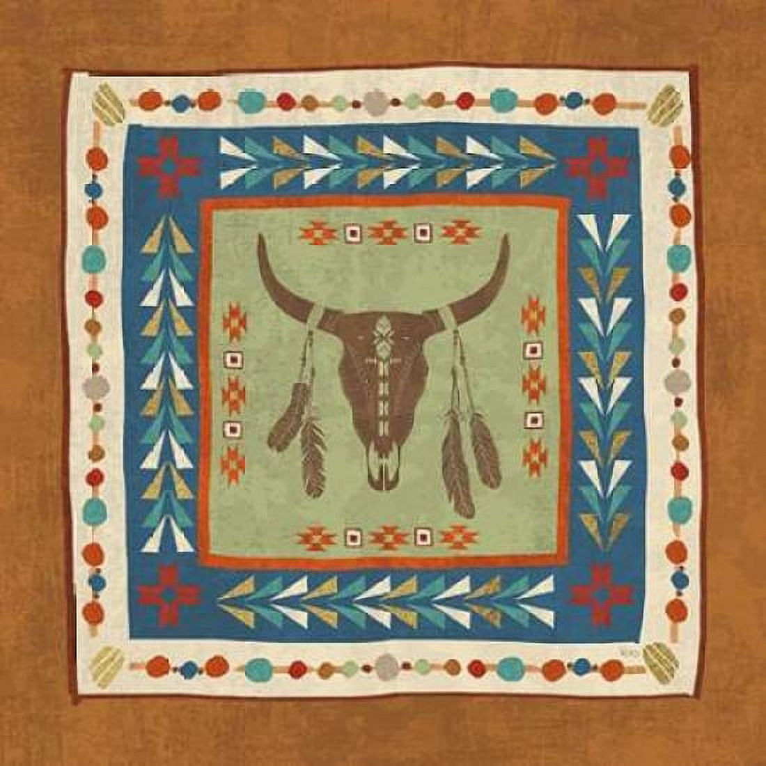 Southwest at Heart Tile IV Canvas Art - Veronique Charron (24 x 24)