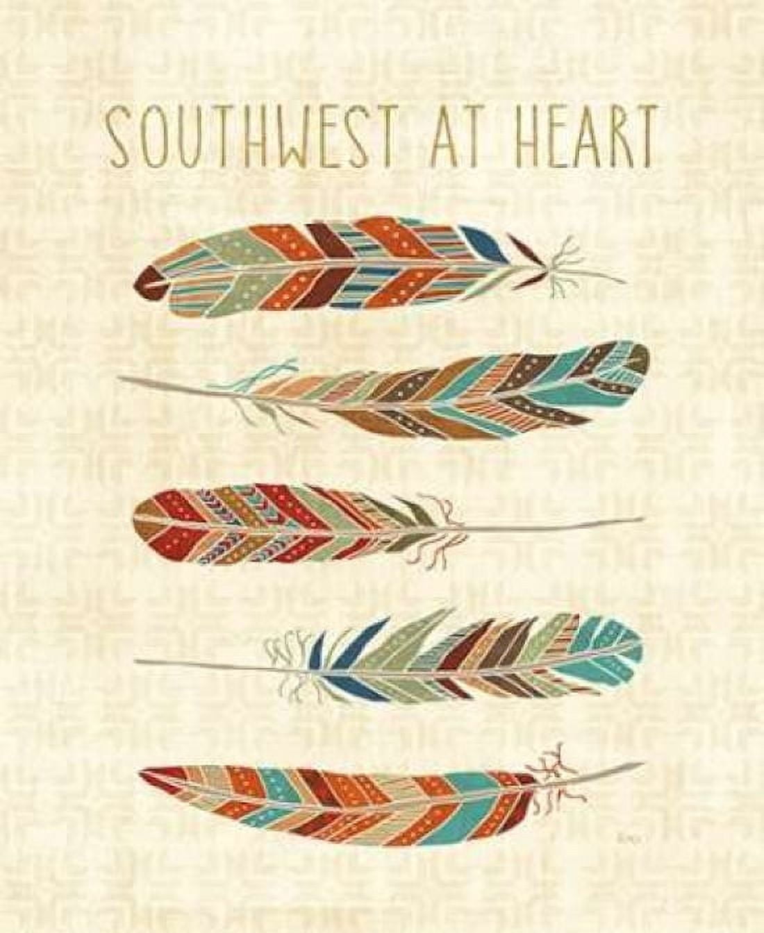 Southwest at Heart VI Canvas Art - Veronique Charron (20 x 24)