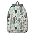thumbnail image 1 of Southwestern Boho Succulent Backpack, Lightweight School Bag with Cute Kawaii Cactus and Desert Style Design, 1 of 5