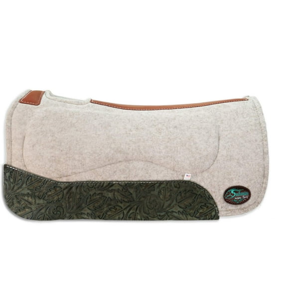 Southwestern Equine OrthoRide All Purpose Riding 1" Thick Wool Saddle Pad