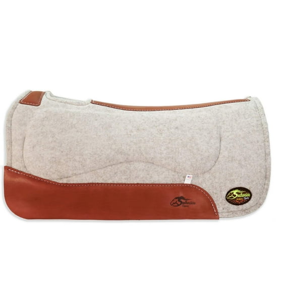 Southwestern Equine OrthoRide All Purpose Riding 1" Thick Wool Saddle Pad