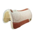 thumbnail image 1 of Southwestern Equine OrthoRide Elite Saddle Pad Premium Tan Topper with Fleece Bottom 1", 1 of 1