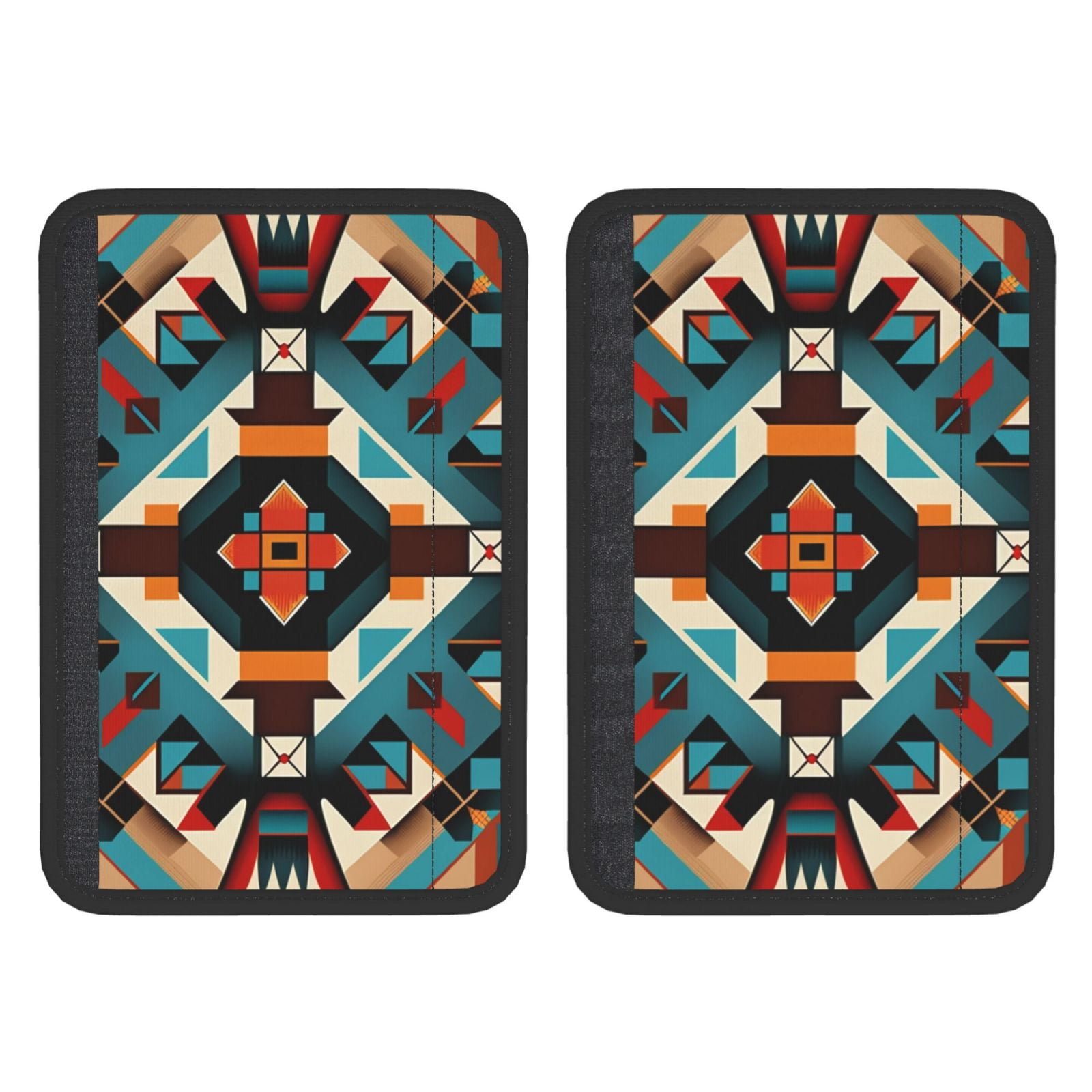 Southwestern Native American Geometric Seat Belt Shoulder Pad 2-Pack ...