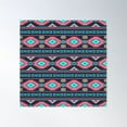 thumbnail image 1 of Southwestern Navajo Ethnic Stripes Pattern Poster Wall Art, Modern Wall Decor For Living Room Bedroom, 30x30 UNFRAMED, 1 of 3