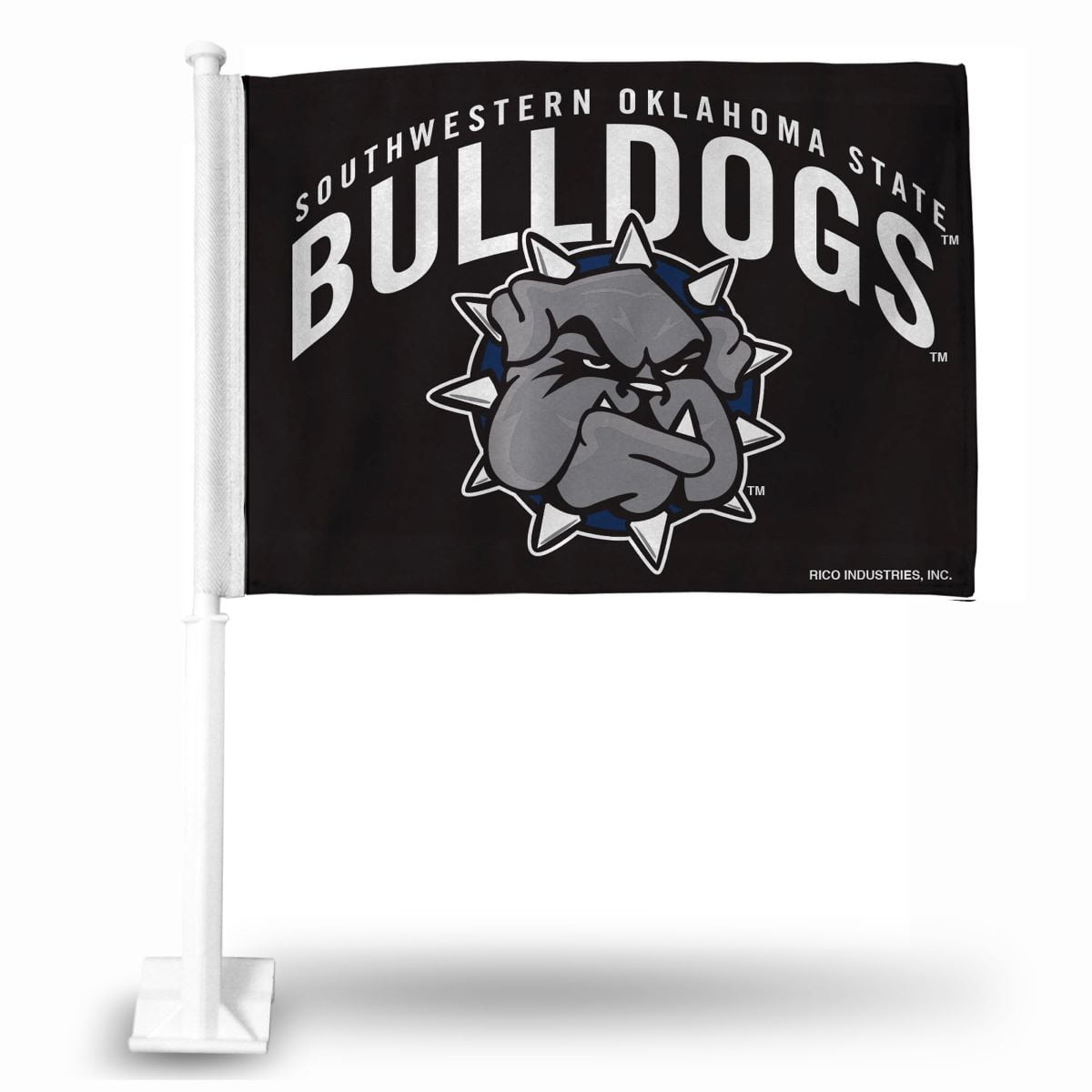 Southwestern Oklahoma State SWOSU Bulldogs Flag - 3x5 Feet Outdoor Polyester, Officially Licensed - View #12