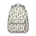 thumbnail image 1 of Southwestern Students Backpack Boho Desert Cactus and Succulent Watercolor Design Retro Minimalist Botanical School Bag, 1 of 5