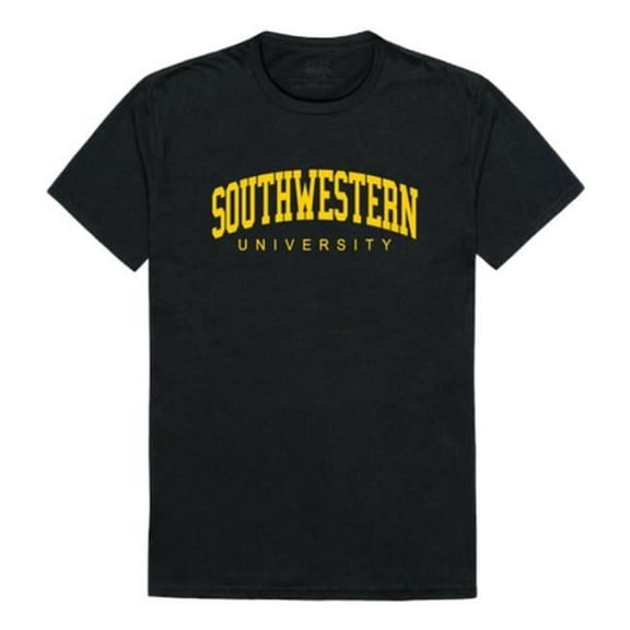 Southwestern University Pirates College T-Shirt, Black - 2XL