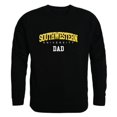 thumbnail image 1 of Southwestern University Pirates Dad Crewneck Sweatshirt, Black - Small, 1 of 1
