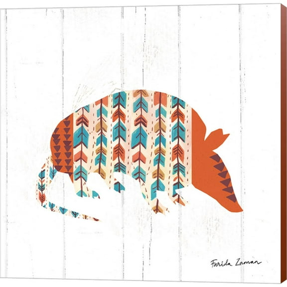 Southwestern Vibes I by Farida Zaman, Canvas Wall Art
