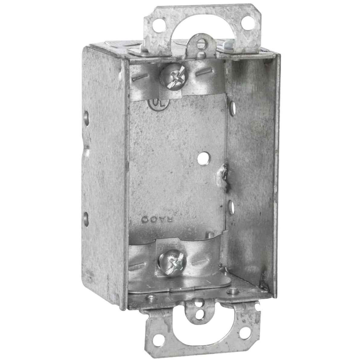 Southwire Steel Single Wall Box G500-R-UPC - 1 Gang, Durable, Welded ...