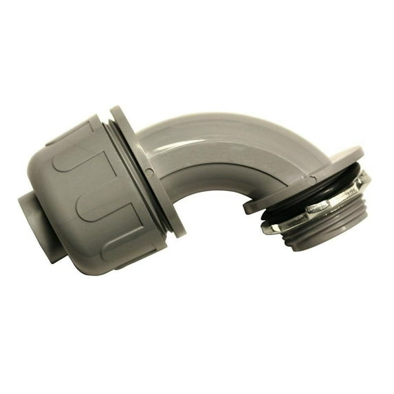 Southwire 1 in. Liquidtite NM 90 Degree Fitting Connector (10-Pack)-58308257
