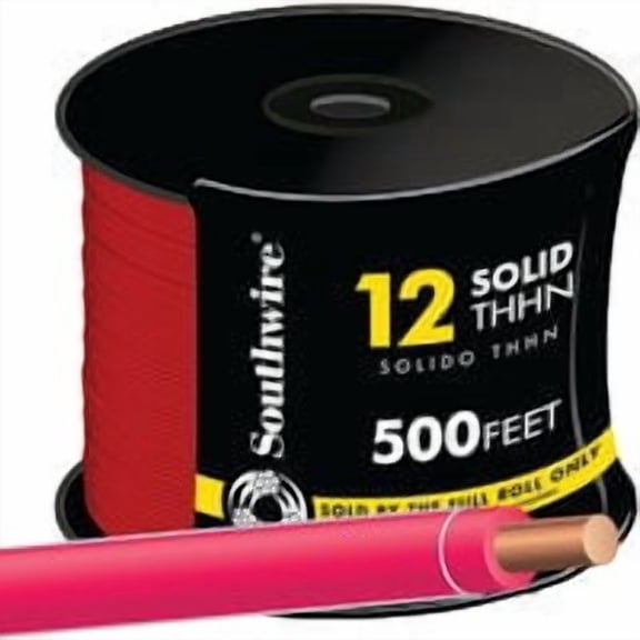 Southwire 12 AWG Solid THHN Electrical Wire - Pack of 4 Bulk Value Case