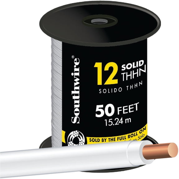 Southwire 12 AWG Solid THHN Electrical Wire - Pack of 8