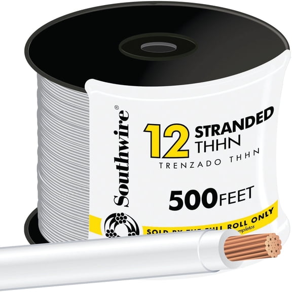 Southwire 12 AWG Stranded THHN Electrical Wire - Single Pack