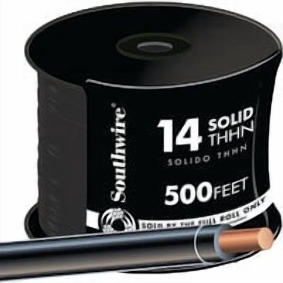 Southwire 14 AWG Solid THHN Electrical Wire - Pack of 12 Bulk Restock Pack
