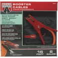 thumbnail image 1 of Southwire 16 Ft. 6 Gauge Booster Cable with Road Power Night Bright Clamps, 1 of 7