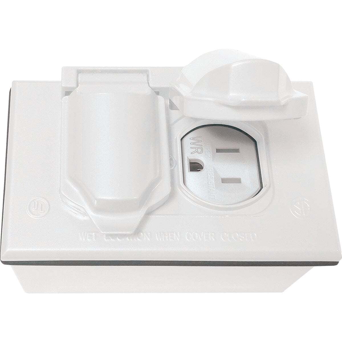 Southwire 1g Wht Wp Jnc Box& Cover WBCDWRTR-W-UPC