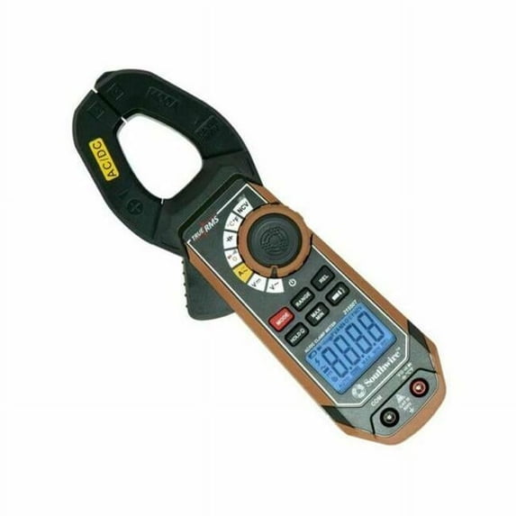 Southwire 21550T 400A AC/DC Clamp Meter with True RMS, Built-In NCV Tester, Worklight and Third-Hand Test Probe Holder