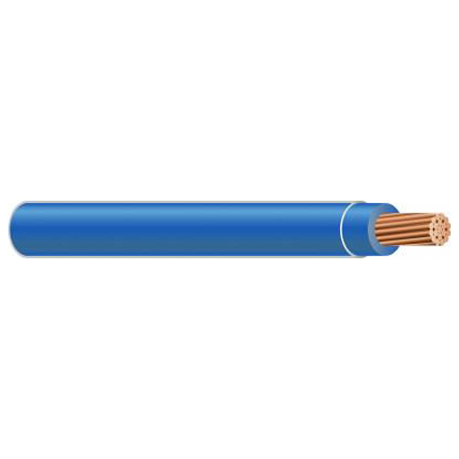 Wire Stranded Blue Southwire 22967458 Building Wire, Type THHN, 12-Stranded, Blue, 500 Ft ...