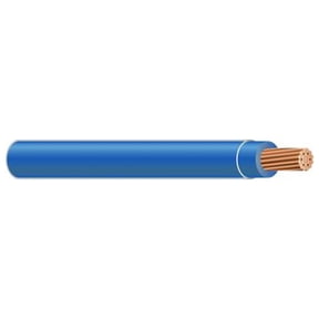Southwire 22967458 Building Wire, Type THHN, 12-Stranded, Blue, 500 Ft. - Quantity 1