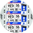 thumbnail image 1 of Southwire 28827422 50' 14/2 with ground Romex brand SIMpull residential indoor electrical wire type NM-B White, 1 of 4