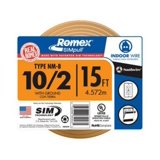 12/2 Wire 15 Ft. 6/3 Black Stranded Romex SIMpull CU NM-B W/G Wire ...