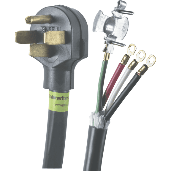 Southwire 4-Conductor Range Cord - Single Pack Residential Use, Standard Application